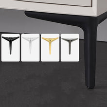 Load image into Gallery viewer, LH-XY-0010 Sofa Cabinet Metal Leg Furniture Leg, Height:, 12cm, 15cm, 19cm, 25cm, 12cm Matte Black, 15cm Matte Black, 12cm Brushed Blue), 15cm Brushed Blue), 19cm Matte Black, 19cm Brushed Blue), 25cm Brushed Blue), 25cm Matte Black