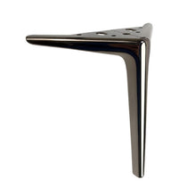Load image into Gallery viewer, LH-XY-0010 Sofa Cabinet Metal Leg Furniture Leg, Height:, 12cm, 15cm, 19cm, 25cm, 12cm Matte Black, 15cm Matte Black, 12cm Brushed Blue), 15cm Brushed Blue), 19cm Matte Black, 19cm Brushed Blue), 25cm Brushed Blue), 25cm Matte Black