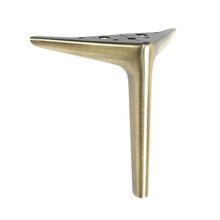 Load image into Gallery viewer, LH-XY-0010 Sofa Cabinet Metal Leg Furniture Leg, Height:, 12cm, 15cm, 19cm, 25cm, 12cm Matte Black, 15cm Matte Black, 12cm Brushed Blue), 15cm Brushed Blue), 19cm Matte Black, 19cm Brushed Blue), 25cm Brushed Blue), 25cm Matte Black