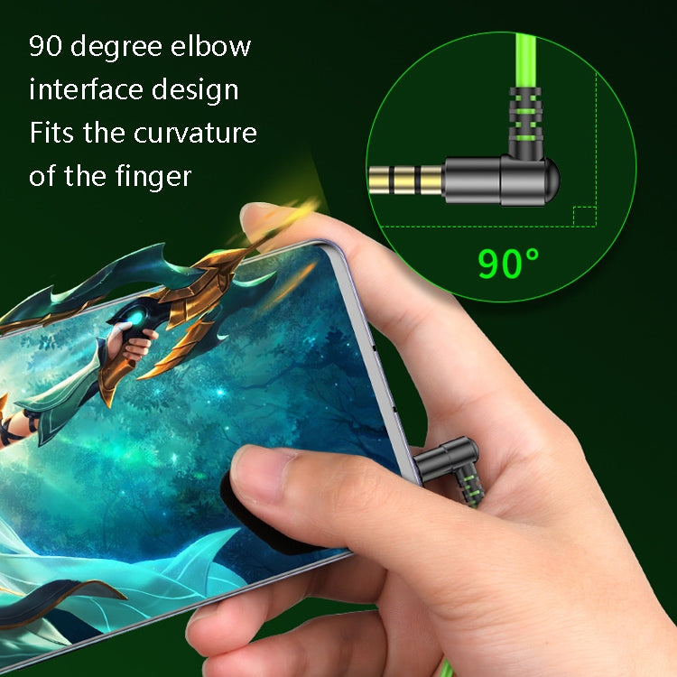 TS6600A USB-C / Type-C In-Ear Heavy Bass Wire Control Game Earphone, Cable Length: 1.2m