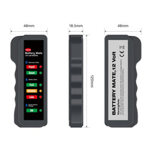 Load image into Gallery viewer, 12V Automotive Battery Tester Fault Diagnosis Instrument, Clip