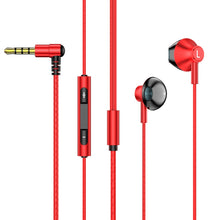 Load image into Gallery viewer, TS6800 3.5mm Metal Elbow Noise Cancelling Wired Game Earphone, Red, Green, Black, Silver Gray