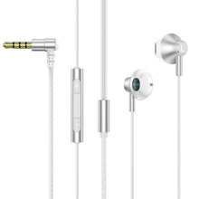 Load image into Gallery viewer, TS6800 3.5mm Metal Elbow Noise Cancelling Wired Game Earphone, Red, Green, Black, Silver Gray