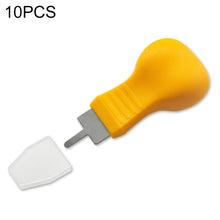 Load image into Gallery viewer, 10 PCS Watch Rear Cover Tapping Knife Watch Opener, Style:, Brown Flat-blade Mouth, Yellow Narrow Mouth, Yellow Wide Mouth, Orange Flat-blade Mouth, Brown Narrow Mouth
