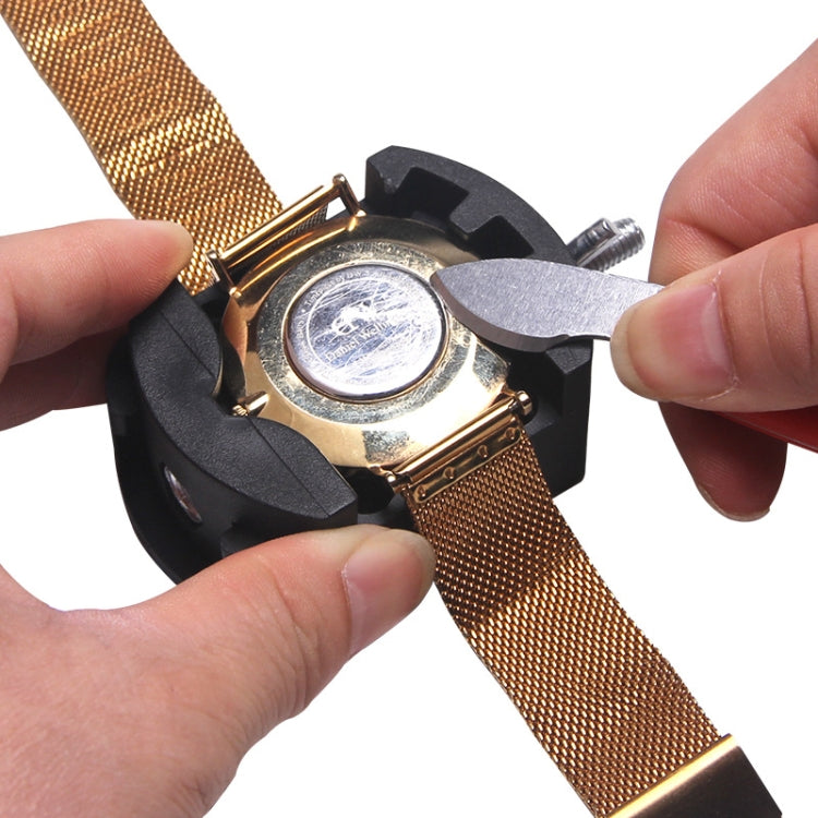 10 PCS Watch Rear Cover Tapping Knife Watch Opener, Style:, Brown Flat-blade Mouth, Yellow Narrow Mouth, Yellow Wide Mouth, Orange Flat-blade Mouth, Brown Narrow Mouth