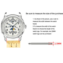 Load image into Gallery viewer, 8-25mm Strap Connecting Shaft Stainless Steel Watch Spring Bar, 144 PCS / Set, 270 PCS / Set, 360 PCS / Set with Ear Batch