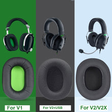 Load image into Gallery viewer, 1 Pair Earpads For Razer BlackShark V2 X / V2 USB Headset, Color: Black Gel, Black Mesh, Black Gel