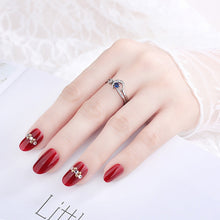 Load image into Gallery viewer, 2pcs J259 Ladies Romantic Star Moon Stacked Open Rings