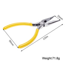 Load image into Gallery viewer, XBQ1001 Multifunctional Manual Pliers, 5 Inch Sharp Mouth, Needle Mouth, Steel Wire, Arc Mouth, Top, Tangent, Cast Iron Sharp Mouth