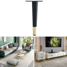 Load image into Gallery viewer, LH-ZT-0001 Cone Round Tube Furniture Support Legs, Style:, Straight Cone Height 10cm, Straight Cone Height 12cm, Straight Cone Height 15cm, Straight Cone Height 17cm, Straight Cone Height 20cm, Straight Cone Height 25cm, Straight Cone Height 30cm      ...