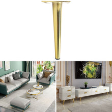 Load image into Gallery viewer, LH-ZT-0001 Cone Round Tube Furniture Support Legs, Style:, Straight Cone Height 10cm, Straight Cone Height 12cm, Straight Cone Height 15cm, Straight Cone Height 17cm, Straight Cone Height 20cm, Straight Cone Height 25cm, Straight Cone Height 30cm      ...