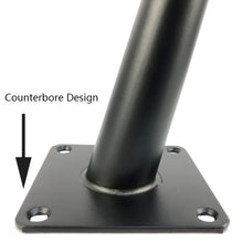 Load image into Gallery viewer, LH-ZT-0001 Cone Round Tube Furniture Support Legs, Style:, Oblique Cone Height 25cm, Oblique Cone Height 30cm, Oblique Cone Height 35cm, Oblique Cone Height 38cm, Oblique Cone Height 40cm, Oblique Cone Height 43cm, Oblique Cone Height 45cm             ...