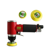 Load image into Gallery viewer, Pneumatic Polishing Machine Sandpaper Machine Car Waxing Machine, Red With 2 inch 3 inch Pallet, Black With 2 inch 3 inch Pallet
