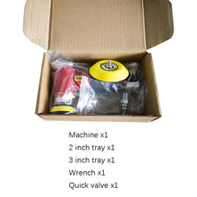 Load image into Gallery viewer, Pneumatic Polishing Machine Sandpaper Machine Car Waxing Machine, Red With 2 inch 3 inch Pallet, Black With 2 inch 3 inch Pallet