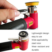 Load image into Gallery viewer, Pneumatic Polishing Machine Sandpaper Machine Car Waxing Machine, Red With 2 inch 3 inch Pallet, Black With 2 inch 3 inch Pallet