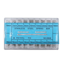 Load image into Gallery viewer, 6-23mm Stainless Steel Watch Link Pins Cotter Bar, 2 Sets Link Pins Cotter Bar