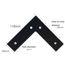 Load image into Gallery viewer, LH-S0006 Metal Furniture Support Legs, Height:, 12cm, 15cm, 18cm, 20cm, 25cm, 30cm, 60cm