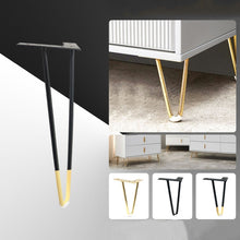Load image into Gallery viewer, LH-S0006 Metal Furniture Support Legs, Height:, 12cm, 15cm, 18cm, 20cm, 25cm, 30cm, 60cm