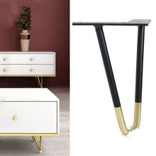 Load image into Gallery viewer, LH-S0006 Metal Furniture Support Legs, Height:, 12cm, 15cm, 18cm, 20cm, 25cm, 30cm, 60cm