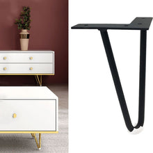 Load image into Gallery viewer, LH-S0006 Metal Furniture Support Legs, Height:, 12cm, 15cm, 18cm, 20cm, 25cm, 30cm, 60cm
