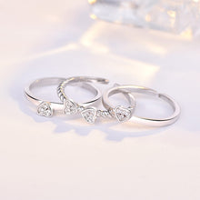 Load image into Gallery viewer, J152 3 In 1 Four-Leaf Clover Detachable Open Adjustable Ring