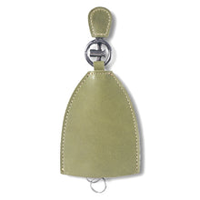 Load image into Gallery viewer, 18Y-009 Vintage Handmade Leather Car Pull-Out Key Case, Plant Tanned Leather, Oil Wax Skin Olive Green, Oil Wax Skin Blue, Oil Wax Skin Tea, Oil Wax Skin Camel
