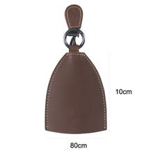 Load image into Gallery viewer, 18Y-009 Vintage Handmade Leather Car Pull-Out Key Case, Plant Tanned Leather, Oil Wax Skin Olive Green, Oil Wax Skin Blue, Oil Wax Skin Tea, Oil Wax Skin Camel