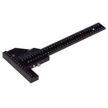 Load image into Gallery viewer, T072 Woodworking Multifunctional Aluminum Alloy Marking Ruler, T072
