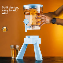 Load image into Gallery viewer, 3L Wine Cannon Bar Beer Barrel With Faucet Coke Barrel Container, Coke Barrel Container( Blue), Coke Barrel Container(White), Coke Barrel Container( Green)