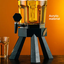 Load image into Gallery viewer, 3L Wine Cannon Bar Beer Barrel With Faucet Coke Barrel Container, Coke Barrel Container( Blue), Coke Barrel Container(White), Coke Barrel Container( Green)