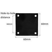 Load image into Gallery viewer, Metal Furniture Support Legs with Adjustment Pad, Height:, 10.5cm, 11cm, 12cm, 12.5cm, 13cm, 13.5cm, 14cm, 14.5cm, 15cm, 15.5cm, 16cm, 16.5cm, 17cm, 17.5cm, 18cm, 18.5cm, 21cm