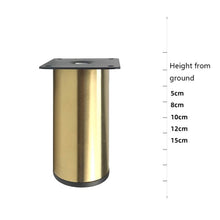 Load image into Gallery viewer, LH-OU050 Thickened Stainless Steel Furniture Support Legs, Height:, 5cm, 8cm, 10cm, 12cm, 15cm