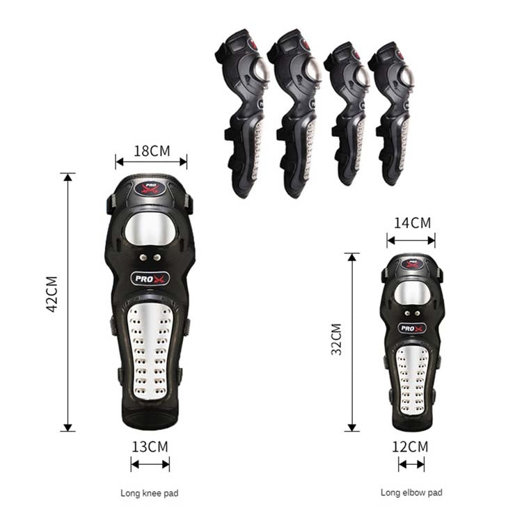 PRO-BIKER RH-1010 Motorcycle Keep Warm Anti-Fall Stainless Steel Protective Gear, RH-1010