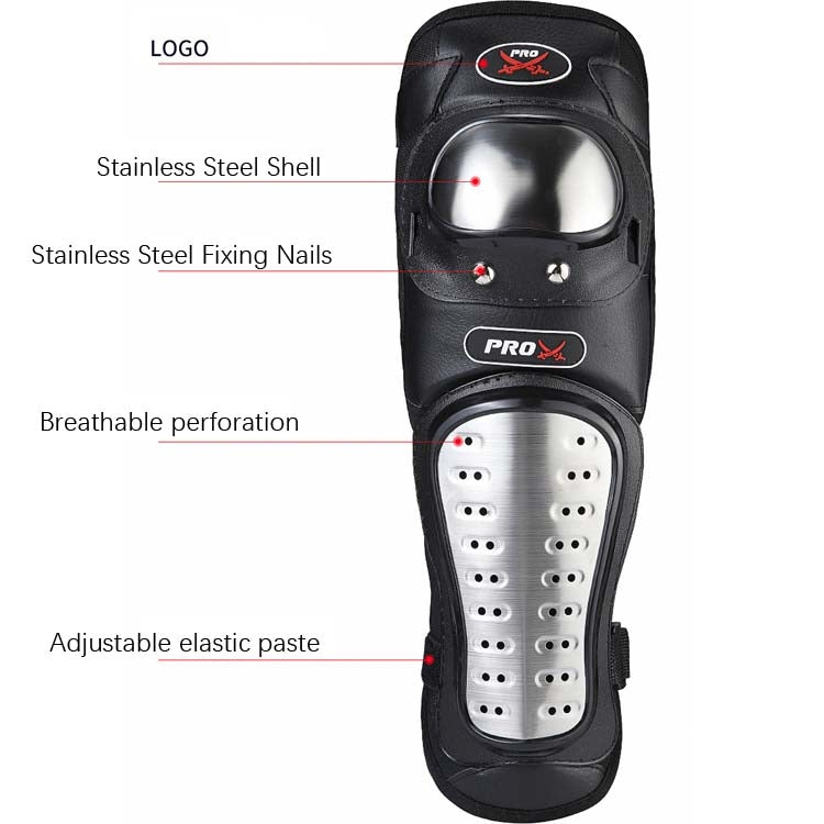 PRO-BIKER RH-1010 Motorcycle Keep Warm Anti-Fall Stainless Steel Protective Gear, RH-1010