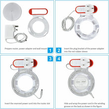 Load image into Gallery viewer, Router Wall Mount Bracket for TP-LINK DECO M5, For UK Plug, For US Plug