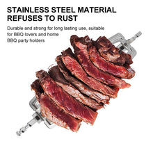 Load image into Gallery viewer, Stainless Steel Roast Chicken Skewer Cook Oven BBQ Grilled Fork, BBQ Grilled Fork
