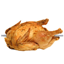 Load image into Gallery viewer, Stainless Steel Roast Chicken Skewer Cook Oven BBQ Grilled Fork, BBQ Grilled Fork