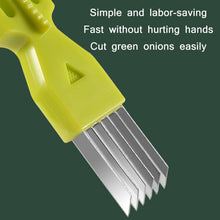 Load image into Gallery viewer, Home Kitchen Multifunctional Green Onion Peeler, Green, Yellow, Orange