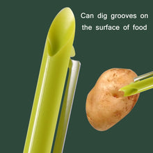 Load image into Gallery viewer, Home Kitchen Multifunctional Green Onion Peeler, Green, Yellow, Orange