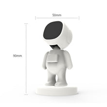 Load image into Gallery viewer, TOPFREE Astronaut Car Bracket Magnetic Adhesive Paste Navigation Car Phone Bracket, White, Black