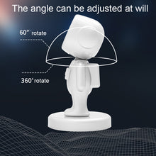 Load image into Gallery viewer, TOPFREE Astronaut Car Bracket Magnetic Adhesive Paste Navigation Car Phone Bracket, White, Black