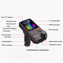 Load image into Gallery viewer, BT93 Color Screen Car MP3 Bluetooth Player, BT93