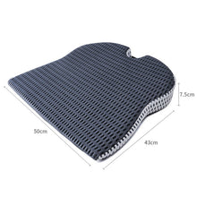 Load image into Gallery viewer, QFC040 U-shaped TThickened Memory Foam Car Seat Cushion, Black, Grey