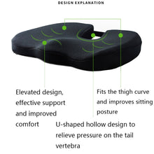 Load image into Gallery viewer, QFC-023 U-shaped Slow Rebound Memory Foam Car Seat Cushion, Car Seat Cushio