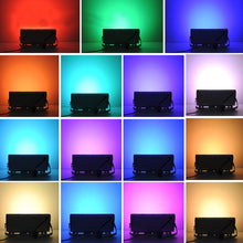 Load image into Gallery viewer, 50W LED RGB Waterproof Ultra-light Outdoor Flood Light with Remote Control