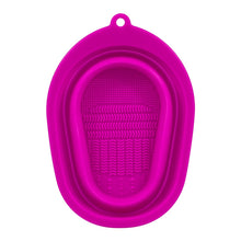 Load image into Gallery viewer, Silicone Makeup Brush Puff Cleaning Pad