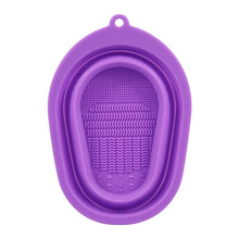 Load image into Gallery viewer, Silicone Makeup Brush Puff Cleaning Pad