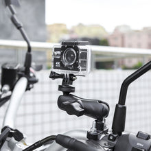 Load image into Gallery viewer, Motorcycle Action Camera Mount Holder, Handlebar, Mirror Base