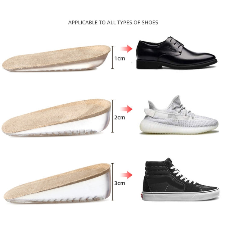 GEL Increasing High Insole Fleece Invisible Increased Pad