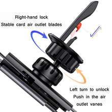 Load image into Gallery viewer, ZJ058 Car Fully Automatic Hidden Double-arm Air Outlet Gravity Bracket, ZJ058